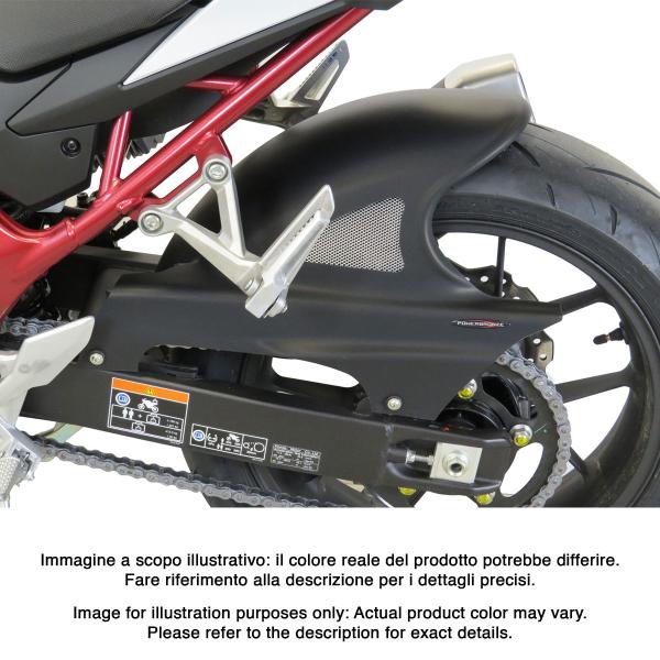 Powerbronze rear hugger black with silver mesh Honda CB750 Hornet 2023-2025