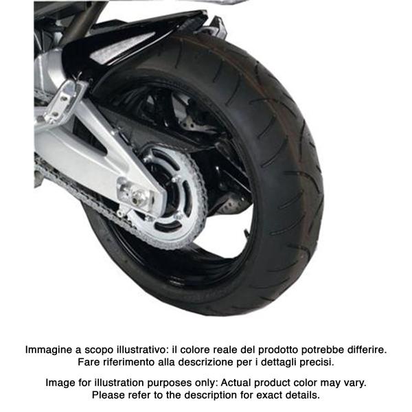 Powerbronze rear hugger carbon look with silver mesh Suzuki GSR400 2006-2011