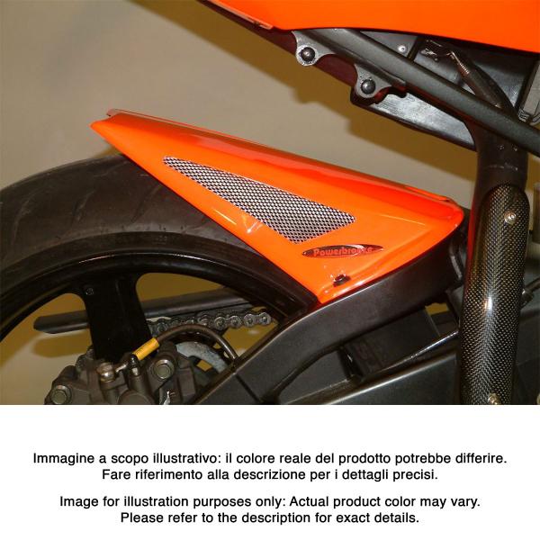 Powerbronze rear hugger black with silver mesh Yamaha R1 2002-2003