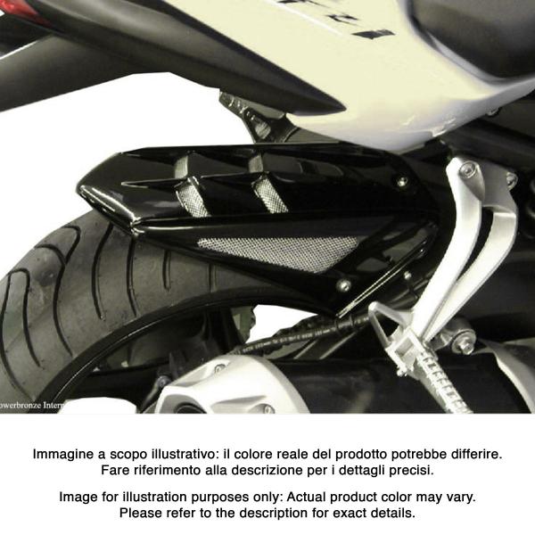 Powerbronze rear hugger black with silver mesh Yamaha FZ1 Fazer 2006-2015