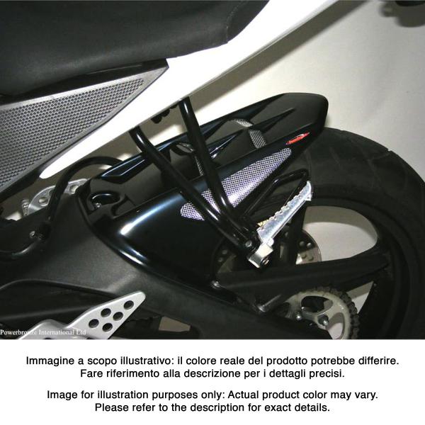 Powerbronze rear hugger carbon look with blue mesh Yamaha YZF R125 2008-2016