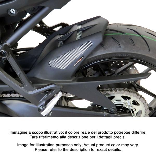 Powerbronze rear hugger black with silver mesh Yamaha XSR900 2022-2024