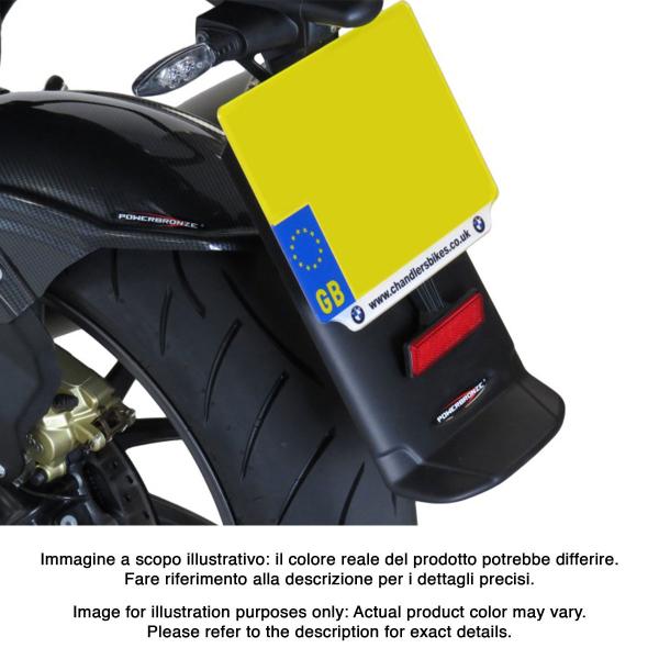 Paraschizzi posteriore PowerBronze nero opaco BMW R1200RS 2015-2018