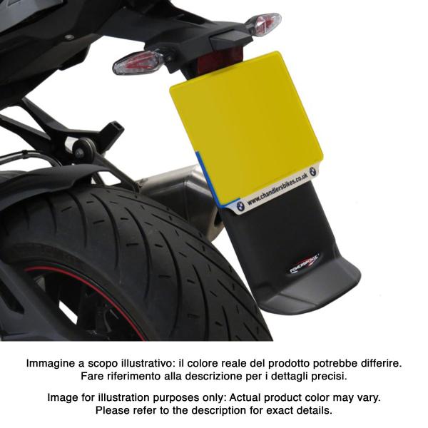 Paraschizzi posteriore PowerBronze nero opaco BMW M1000XR 2024-2024