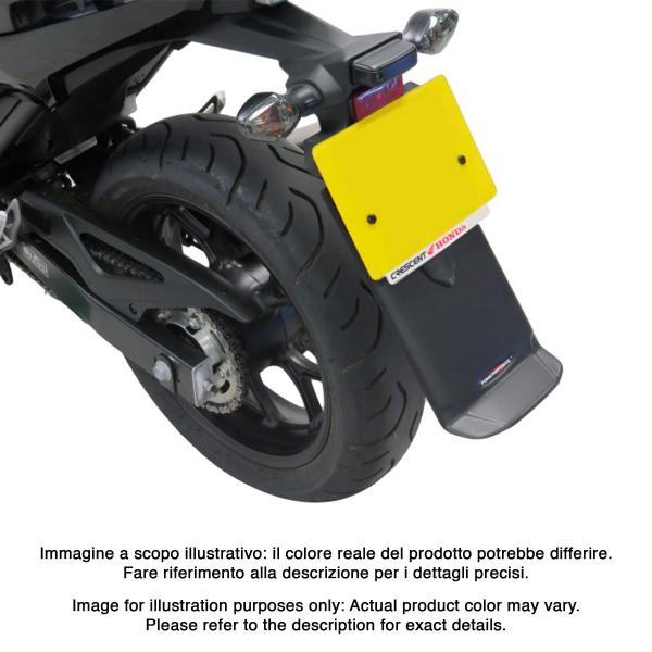 Paraschizzi posteriore PowerBronze nero opaco Honda NC700S 2012-2013