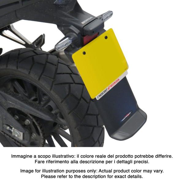 Paraschizzi posteriore PowerBronze nero opaco Honda CB500X 2016-2024