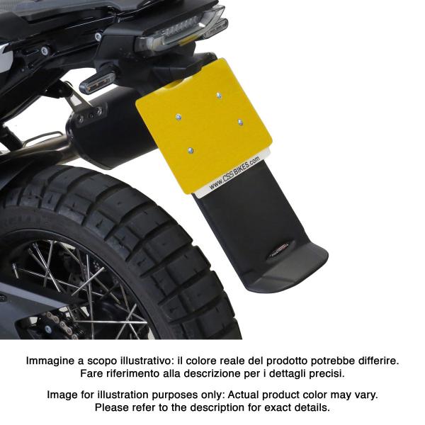 Paraschizzi posteriore PowerBronze nero opaco Husqvarna Norden 901/Epedition 2022-2024