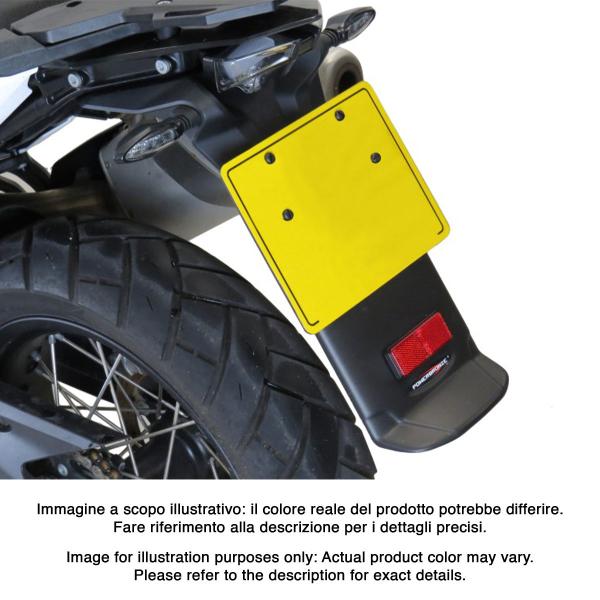 Paraschizzi posteriore PowerBronze nero opaco KTM Adventure 790 2019-2022