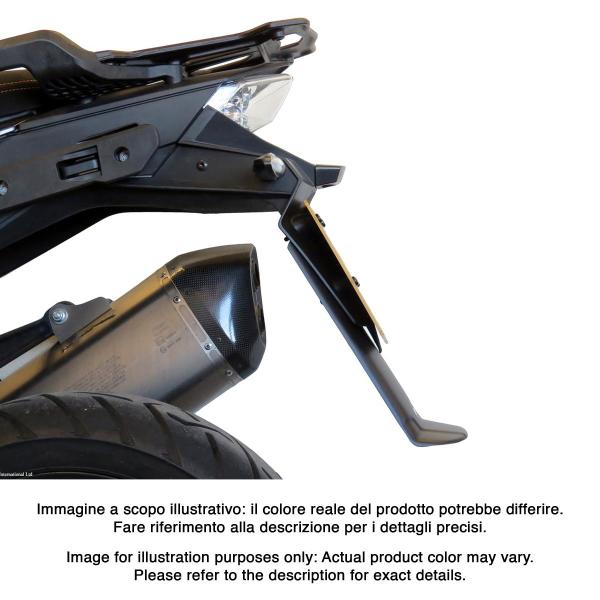 Paraschizzi posteriore PowerBronze nero opaco KTM SuperAdventure 1290R 2023-2024