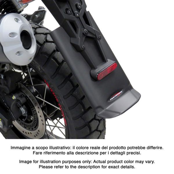 Paraschizzi posteriore PowerBronze nero opaco Moto Guzzi V85TT Strada 2024-2024