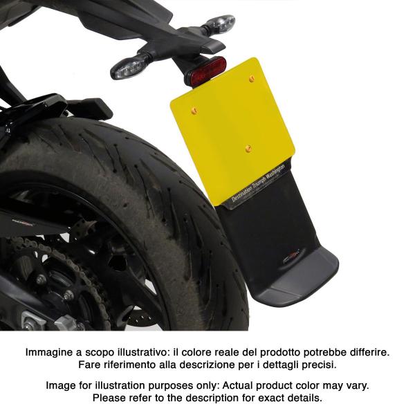 Paraschizzi posteriore PowerBronze nero opaco Triumph Tiger 660 Sport 2022-2024
