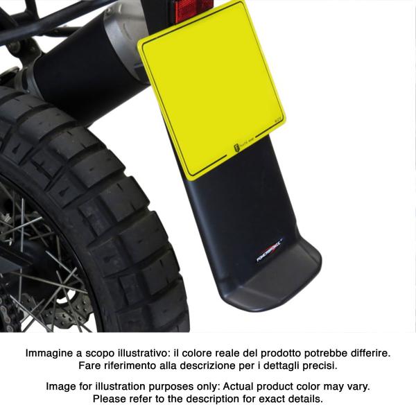 Paraschizzi posteriore PowerBronze nero opaco Yamaha Tenere 700 2019-2024