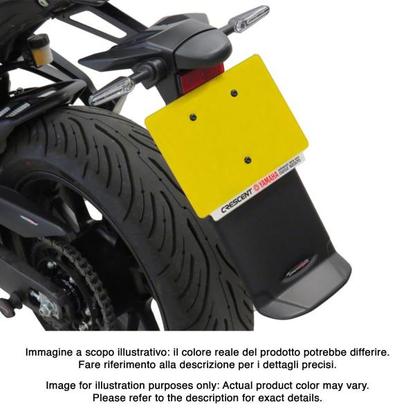 Paraschizzi posteriore PowerBronze nero opaco Yamaha Tracer 7/GT 2021-2024