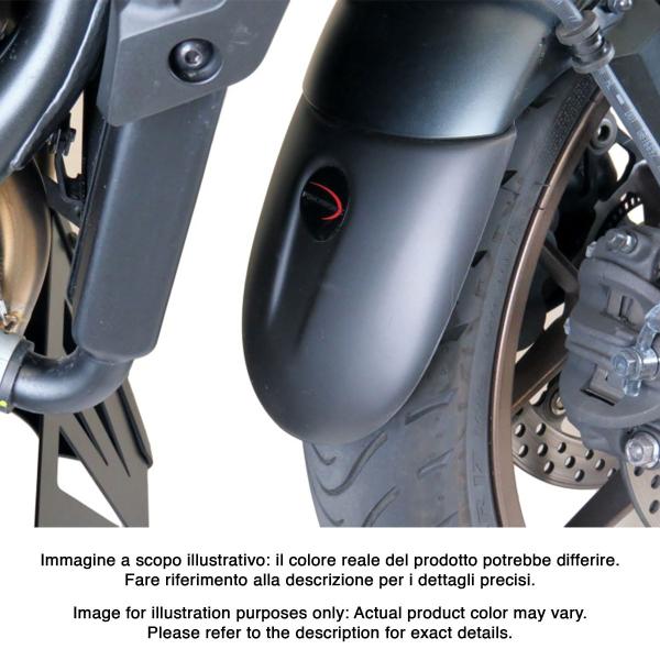 PowerBronze gloss black front mudguard extenders Honda Hornet CB500F 2024-2024