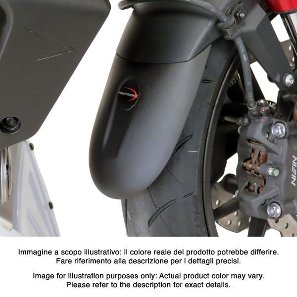 Prolungamento parafango anteriore PowerBronze nero opaco Honda Hornet CB750 2023-2024