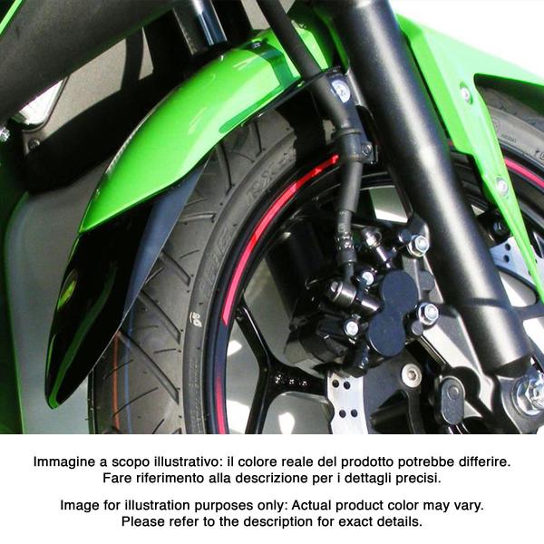Prolungamento parafango anteriore PowerBronze nero opaco Kawasaki Ninja 300R 2013-2017