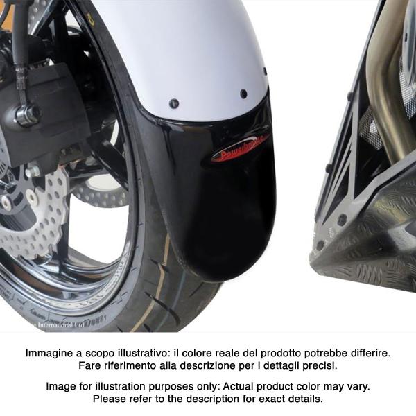 Prolungamento parafango anteriore PowerBronze nero opaco Kawasaki Ninja 650 2017-2025