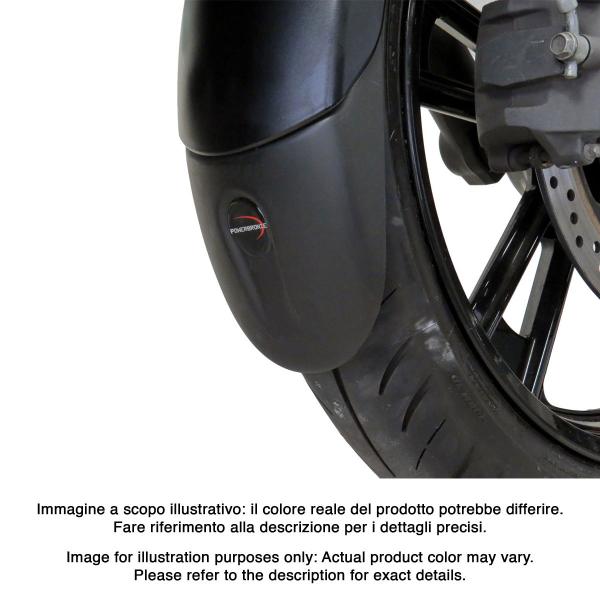 Prolungamento parafango anteriore PowerBronze nero opaco Kawasaki Vulcan 650S 2015-2025