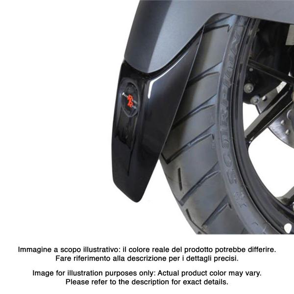 Prolungamento parafango anteriore PowerBronze nero opaco KTM SuperAdventure 1290S 2017-2020