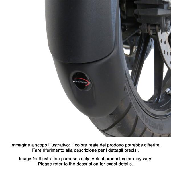Prolungamento parafango anteriore PowerBronze nero opaco Suzuki Vstrom 650 2012-2016
