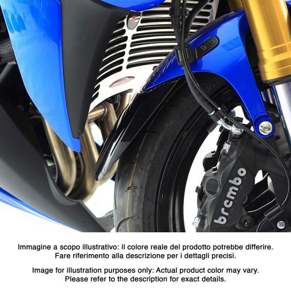 Prolungamento parafango anteriore PowerBronze nero opaco Suzuki GSXS1000 2015-2020