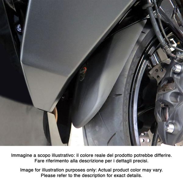 PowerBronze matt black front mudguard extenders Suzuki GSXS1000GX 2024-2024
