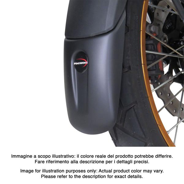 Prolungamento parafango anteriore PowerBronze nero opaco Suzuki Vstrom 800 DE 2023-2024