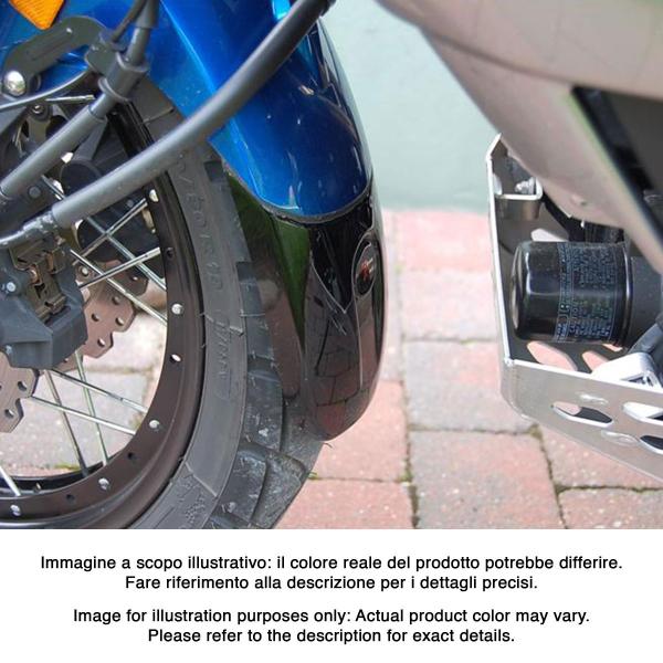 PowerBronze gloss black front mudguard extenders Yamaha XTZ1200 SuperTenere 2010-2017