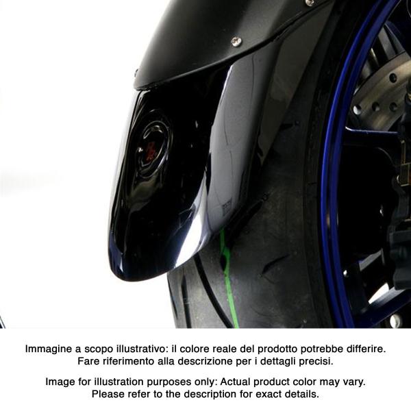 PowerBronze gloss black front mudguard extenders Yamaha MT09SP 2018-2020