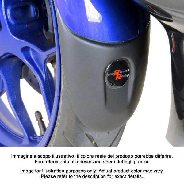 PowerBronze gloss black front mudguard extenders Yamaha R3 2015-2017