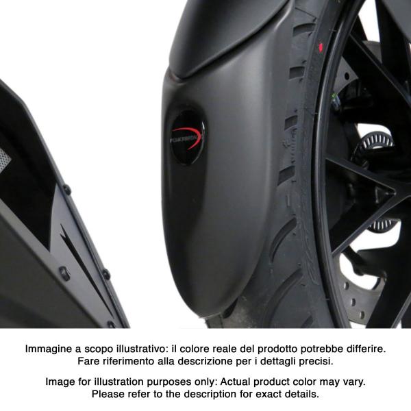 Prolungamento parafango anteriore PowerBronze nero opaco Yamaha MT125 ABS 2020-2024