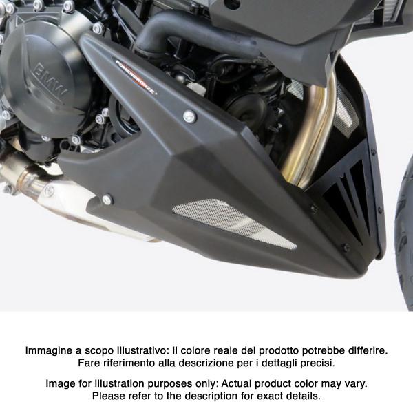 Puntale motore PowerBronze carbon look con griglia argento BMW F900R 2020-2024