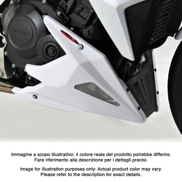 Puntale motore PowerBronze bianco con griglia argento Honda CB1000R 2008-2017