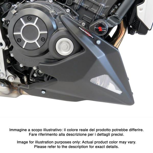 Puntale motore PowerBronze nero con griglia argento Honda CB1000R 2018-2024