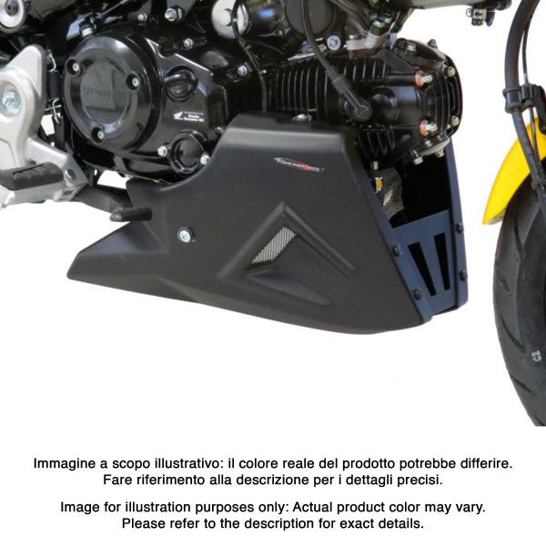 Puntale motore PowerBronze carbon look con griglia argento Honda MSX125 Grom 2021-2025