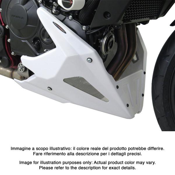 Puntale motore PowerBronze nero con griglia argento Honda Hornet CB750 2023-2024