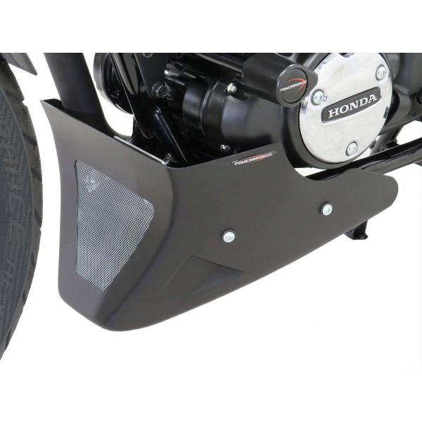 Puntale motore PowerBronze nero con griglia argento Honda GB350S 2025