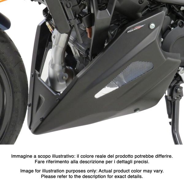 PowerBronze black with silver mesh Belly Pan KTM Duke 390 2024