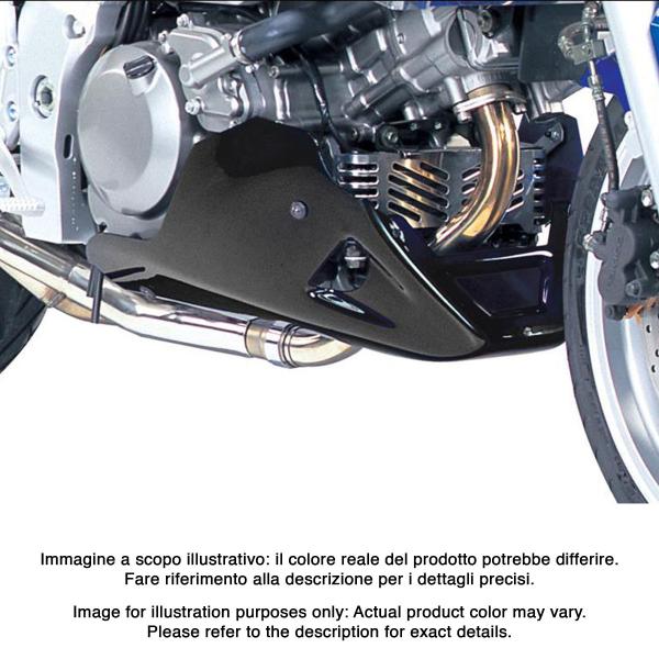 PowerBronze gloss black Belly Pan Suzuki SV650N 1999-2002