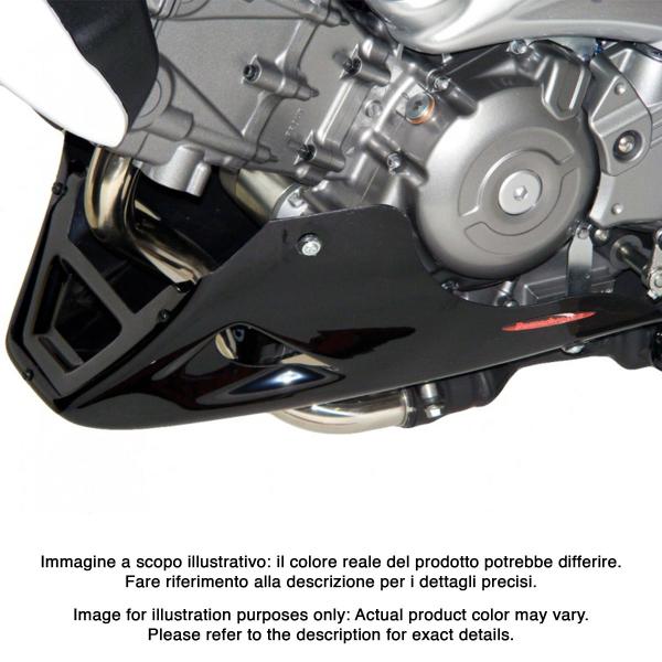 PowerBronze gloss black Belly Pan Suzuki SV650A ABS 2016-2024