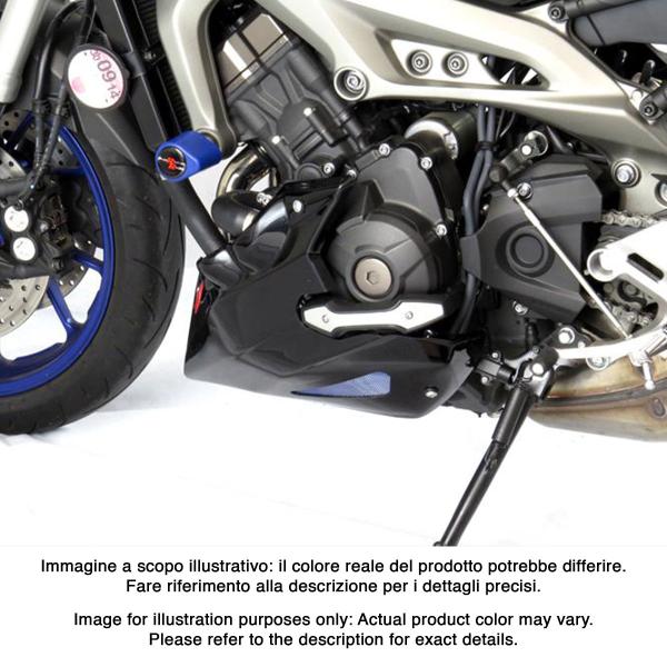 PowerBronze black with silver mesh Belly Pan Yamaha XSR900 2016-2021