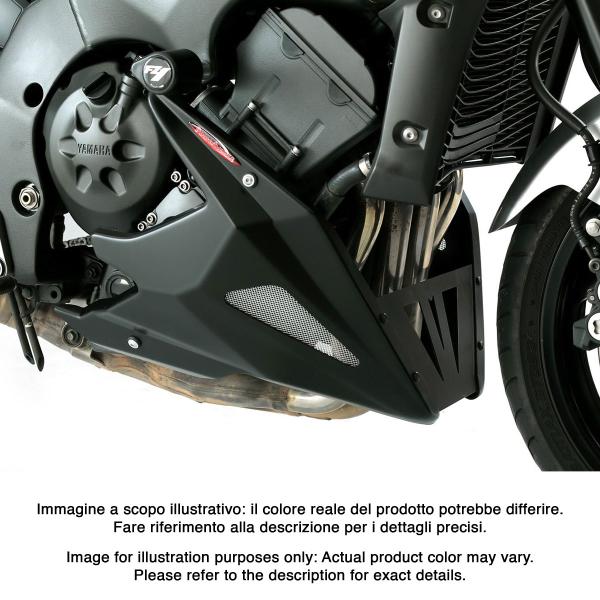 PowerBronze black with silver mesh Belly Pan Yamaha FZ1 2006-2015
