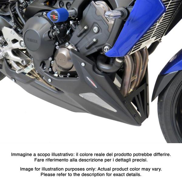 Puntale motore PowerBronze nero con griglia argento Yamaha MT09SP 2018-2020