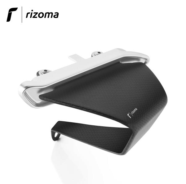 Ali laterali Rizoma Winglet in carbonio e alluminio color argento per Ducati Monster 937 2021>