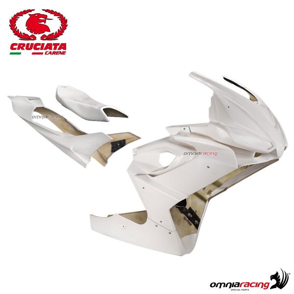 Carenature racing Cruciata in vetroresina anteriore e codone posteriore Aprilia RS660 2020-2023