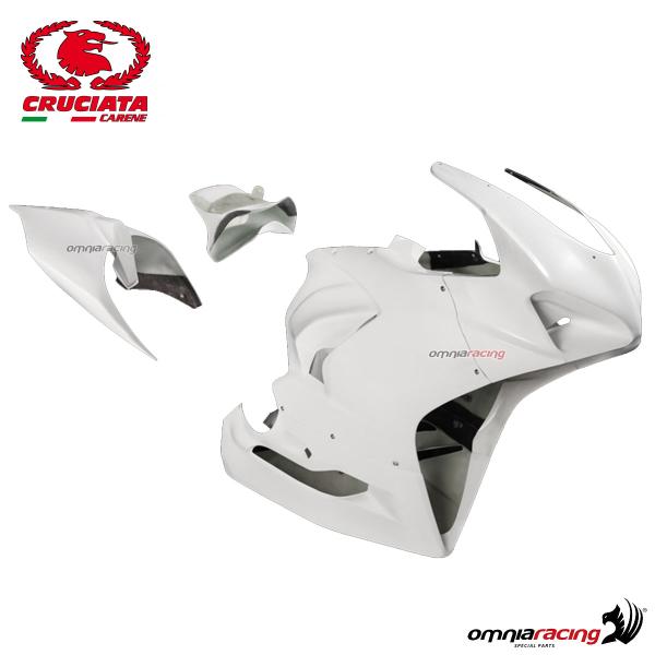 Carenature racing Cruciata in vetroresina carena anteriore completa e codone per Ducati Panigale V2