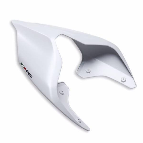 Cover sella passeggero monoposto bianco Ducati Panigale V2 2020-2024