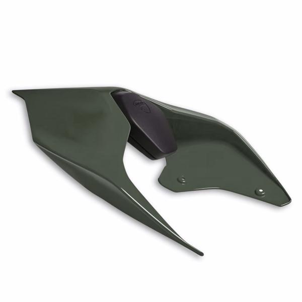 Cover sella passeggero monoposto verde Ducati Streetfighter V2 2022-2023