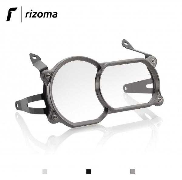 Protezione faro Rizoma colore thunder grey per BMW R1200GS 13> / Adventure 15> / R1250GS 19>
