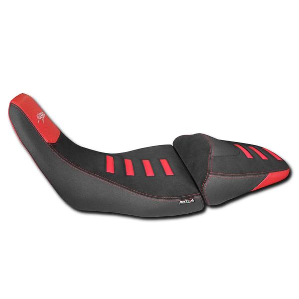 Rivestimento sella Isotta Alcantara/rossa Honda Africa Twin 1100 2020-2024